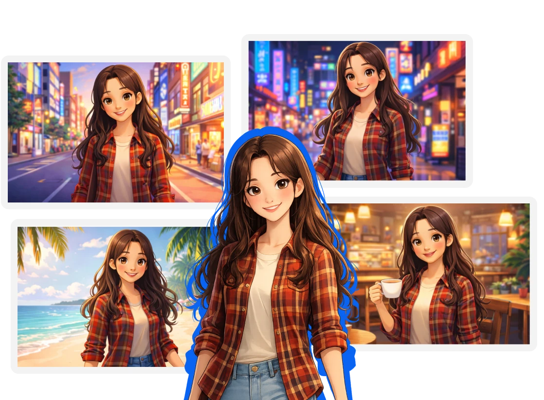 Character Consistency on Every Scene